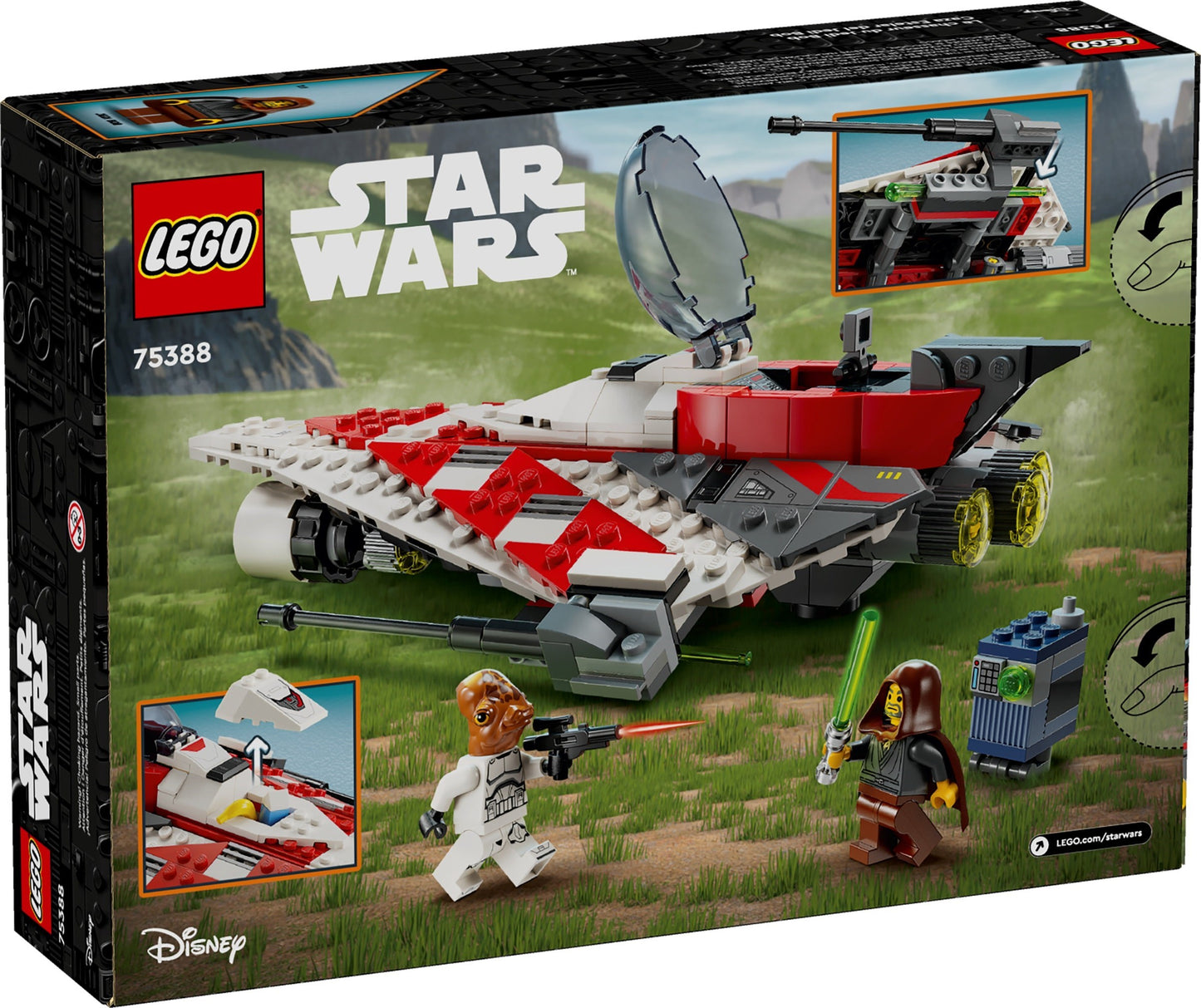 Jedi Bob's Starfighter | Star Wars | 75388