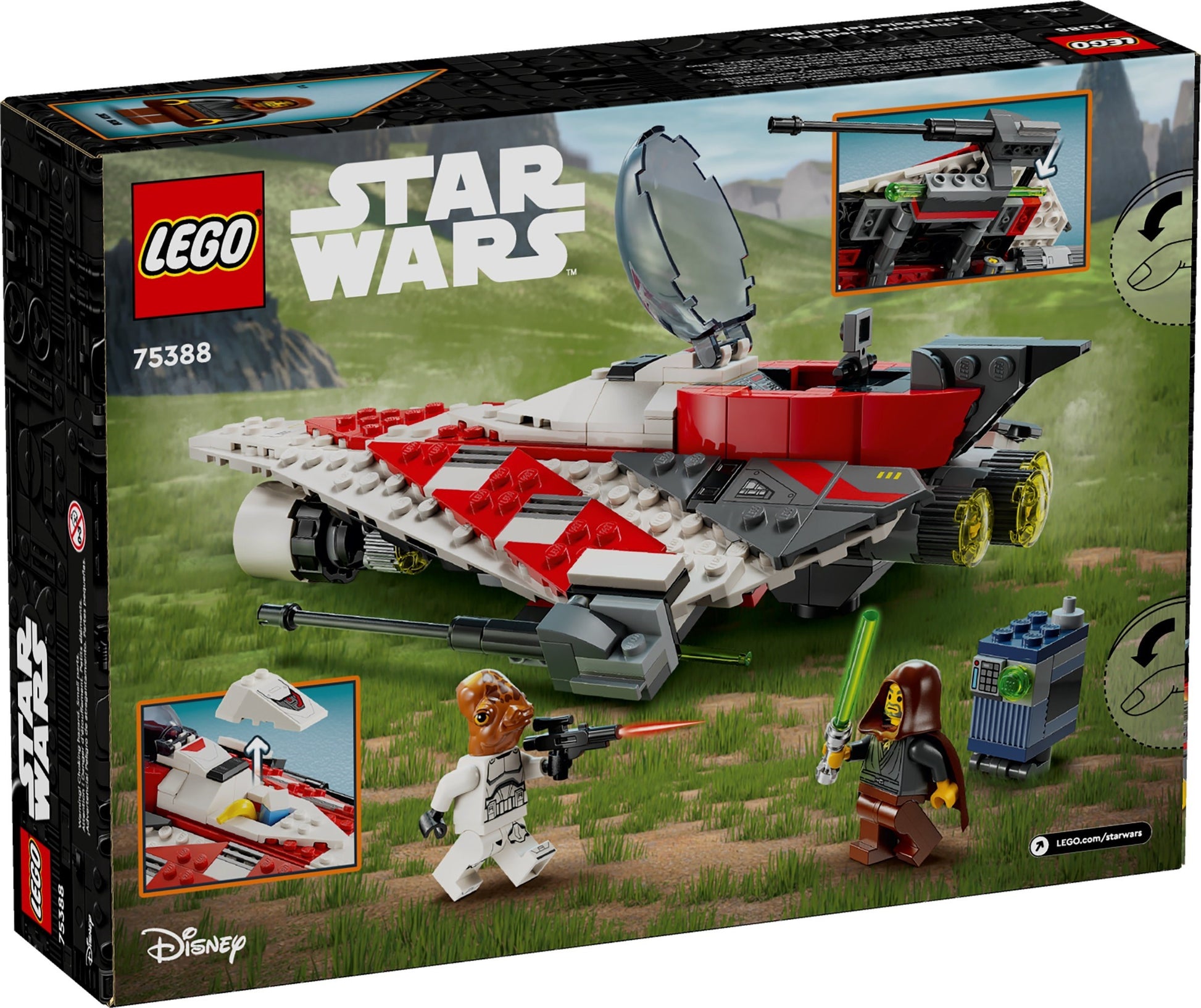 Jedi Bob's Starfighter | Star Wars | 75388