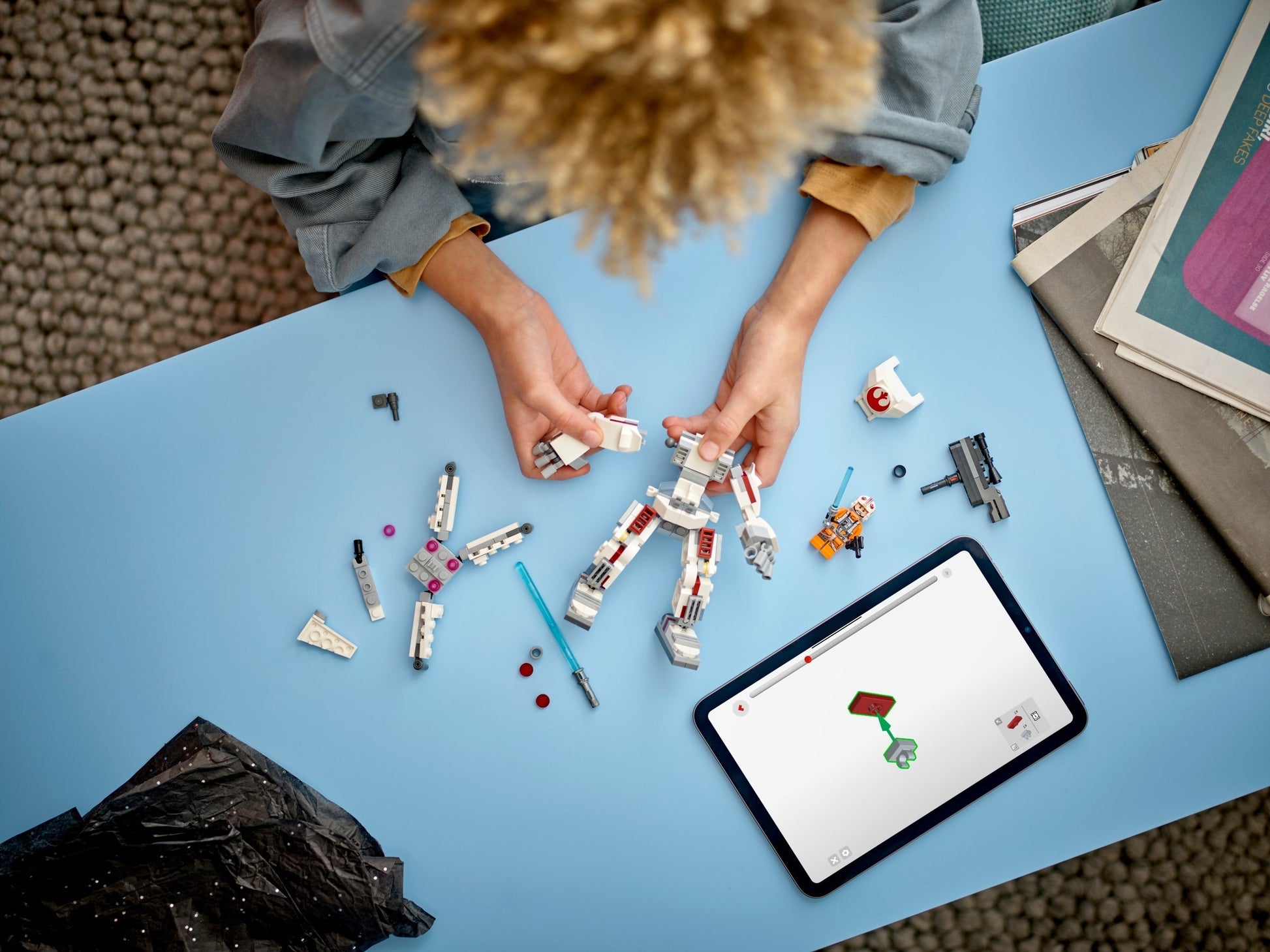 Luke Skywalker X-wing Mech  | Star Wars | 75390