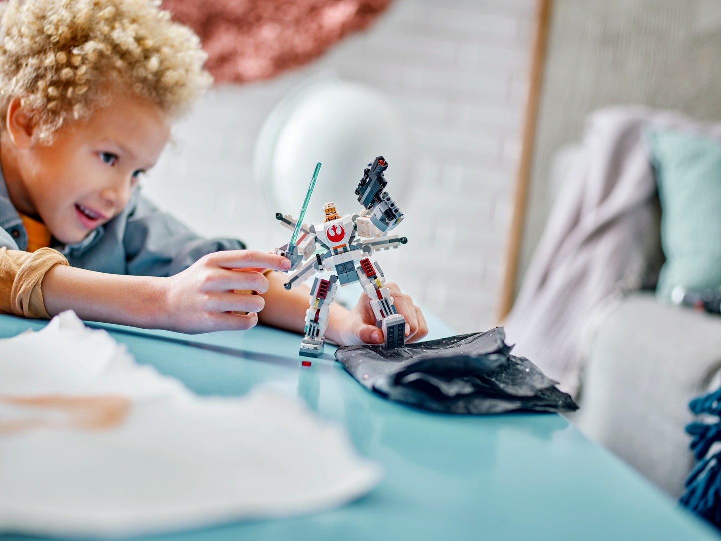 Luke Skywalker X-wing Mech  | Star Wars | 75390