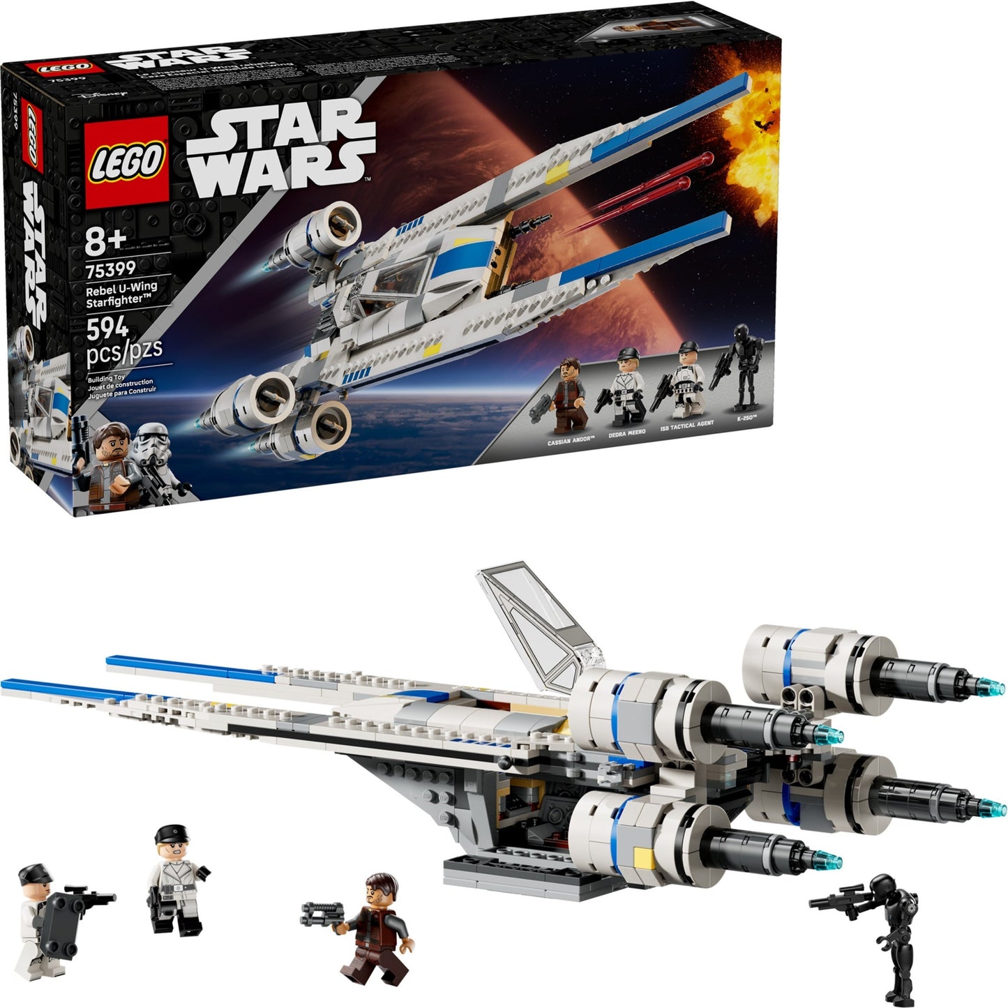 Rebel U-wing Starfighter | Star Wars | 75399