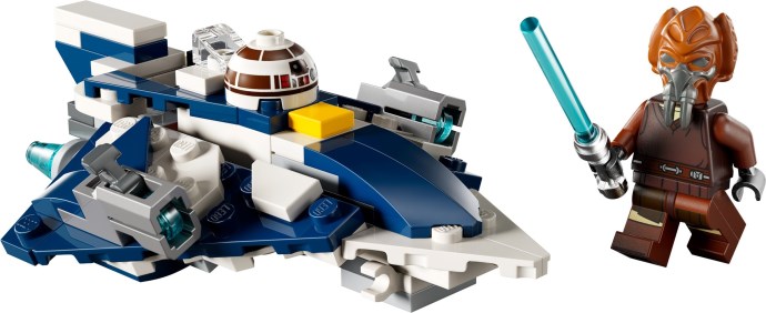 Plo Koon's Jedi Starfighter Microfighter | Star Wars | 75400