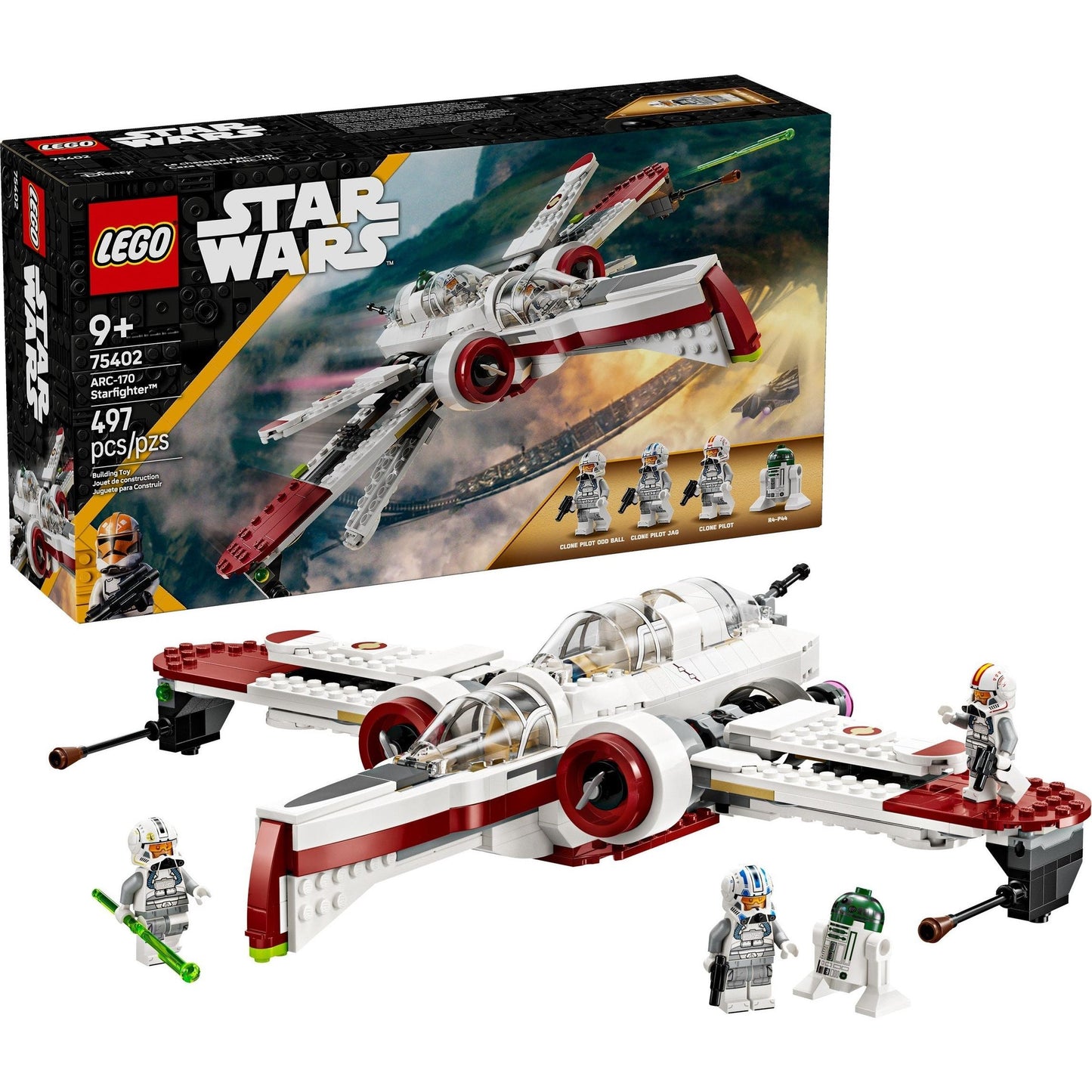 ARC-170 Starfighter | Star Wars | 75402
