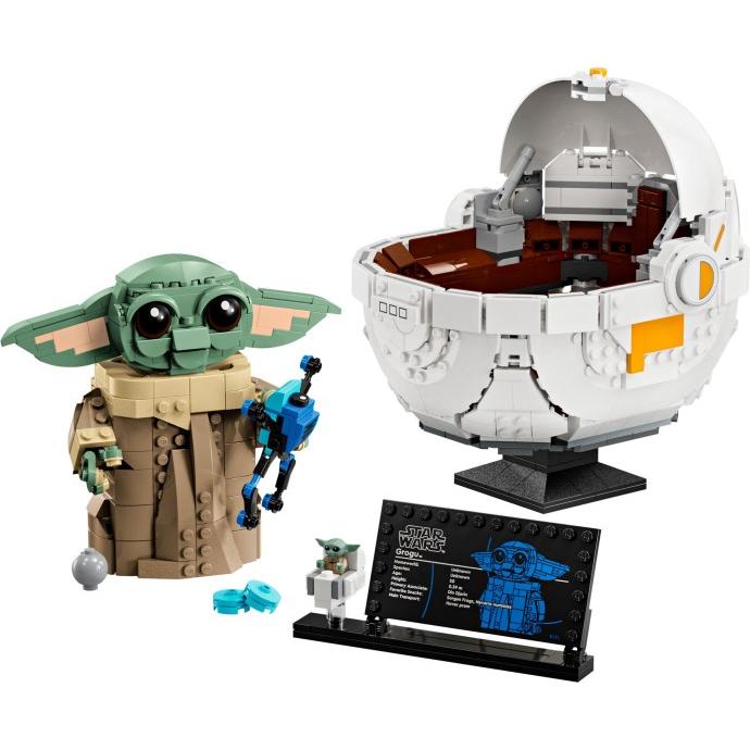 Grogu with Hover Pram | Star Wars | 75403