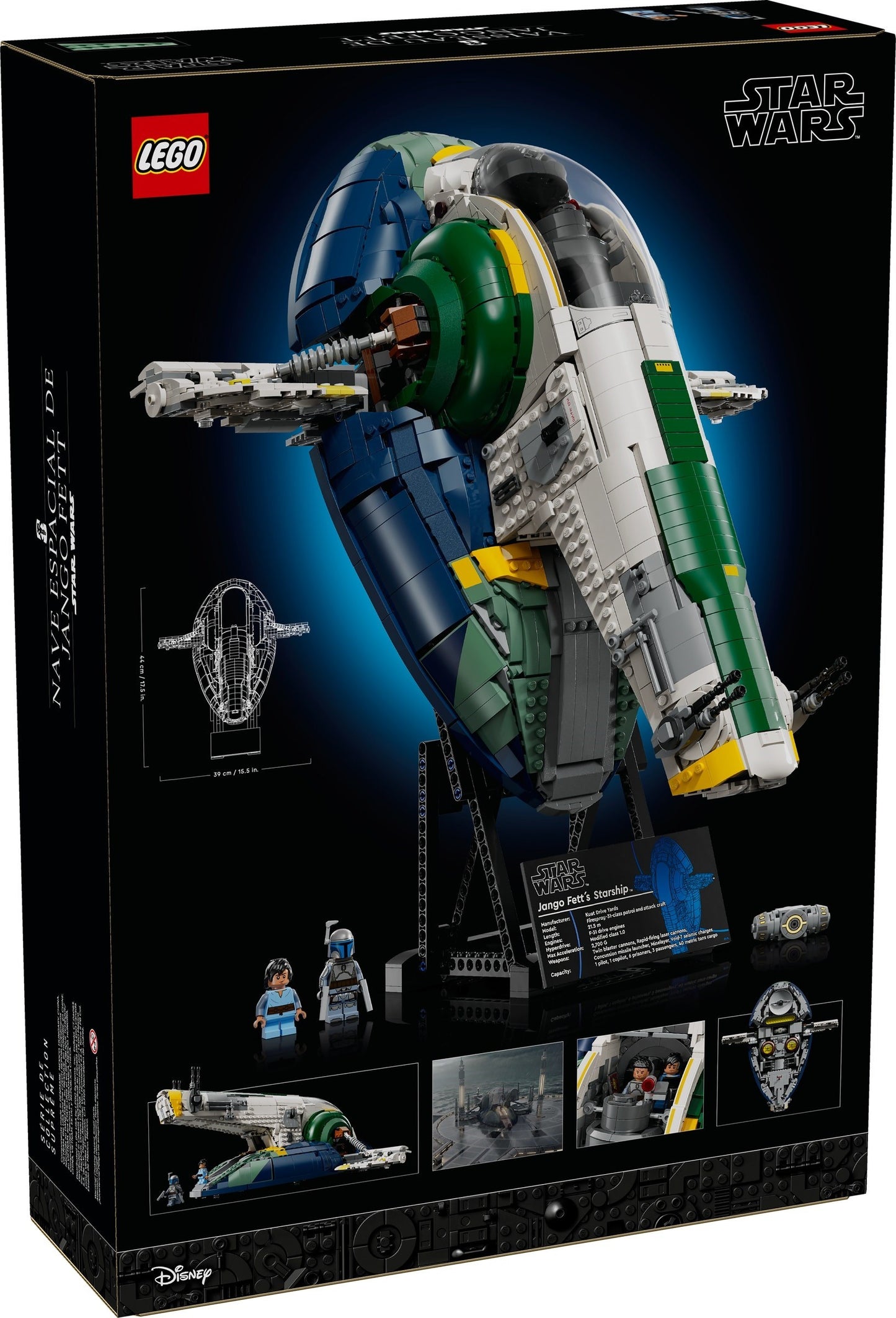 Jango Fett's Starship | Star Wars | 75409