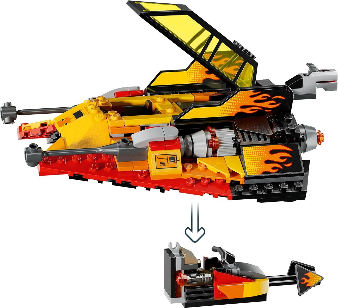 The Force Burner Snowspeeder | Star Wars | 75414