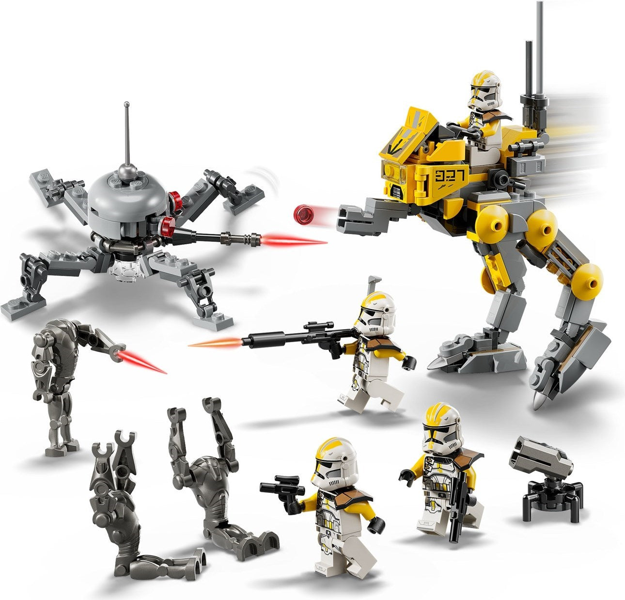 327th Star Corps Clone Troopers Battle Pack | Star Wars | 75431