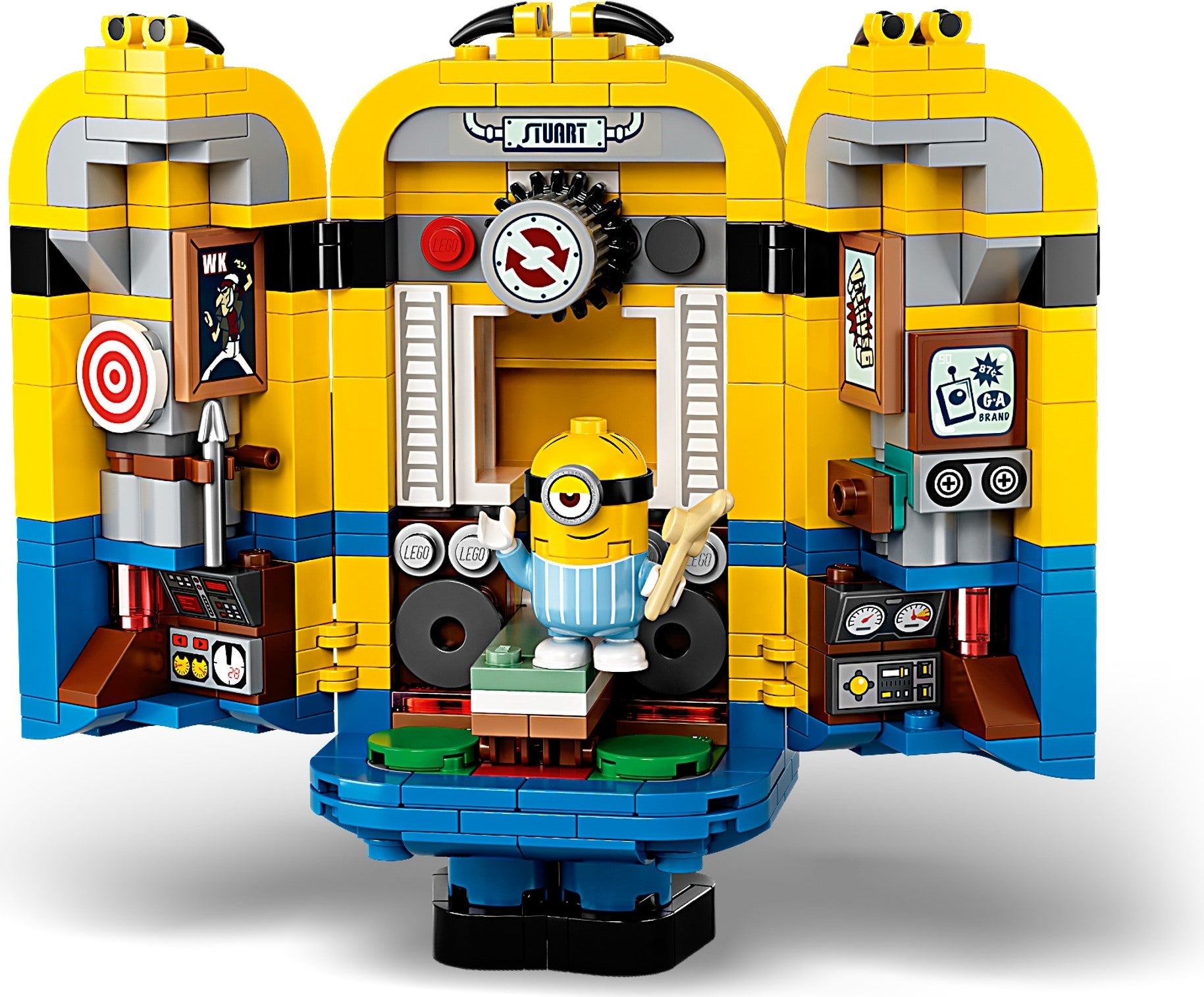 Les Minions en briques et leur repaire | Moi, moche et méchant | 75551