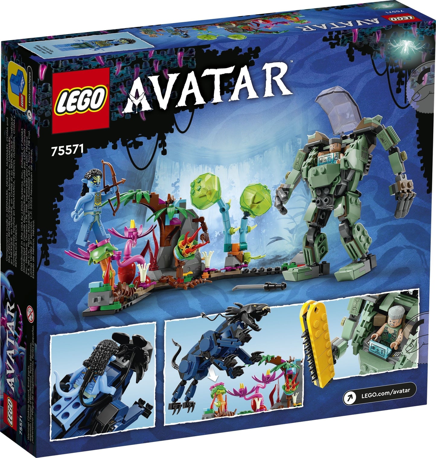 Neytiri & Thanator vs. AMP Suit Quaritch | Avatar | 75571