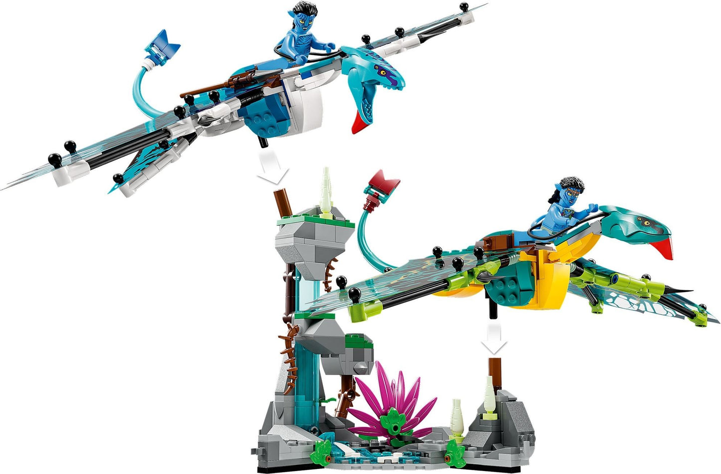 Jake & Neytiri's First Banshee Flight | Avatar | 75572