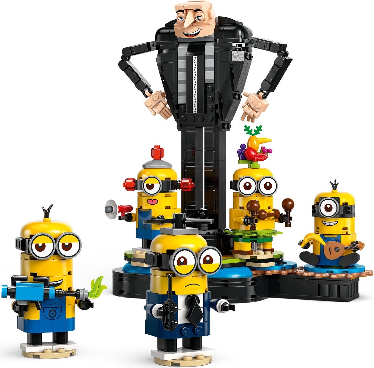 Brick-Built Gru and Minions  | Despicable Me | 75582