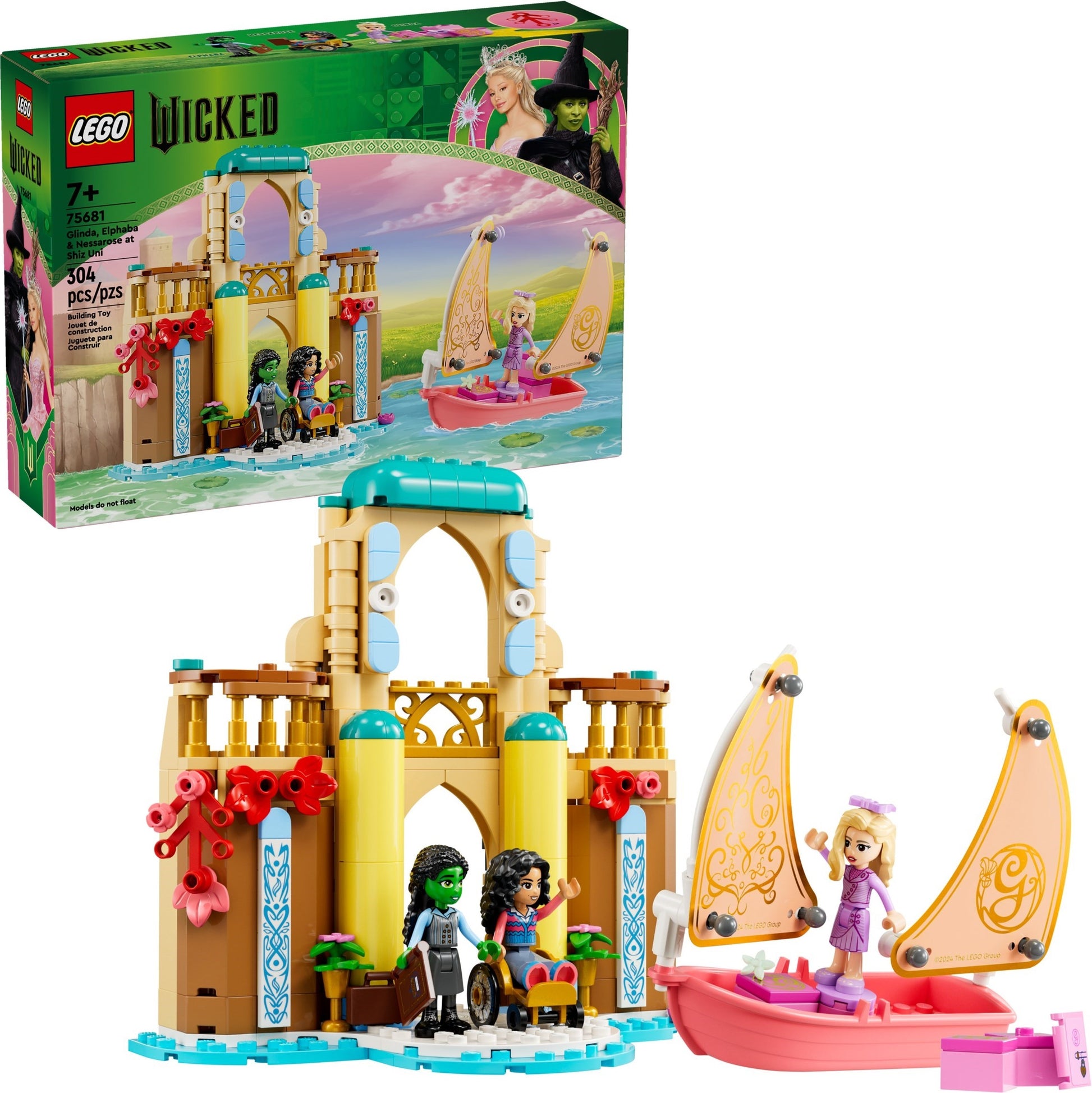 Glinda, Elphaba & Nessarose at Shiz University | Wicked | 75681