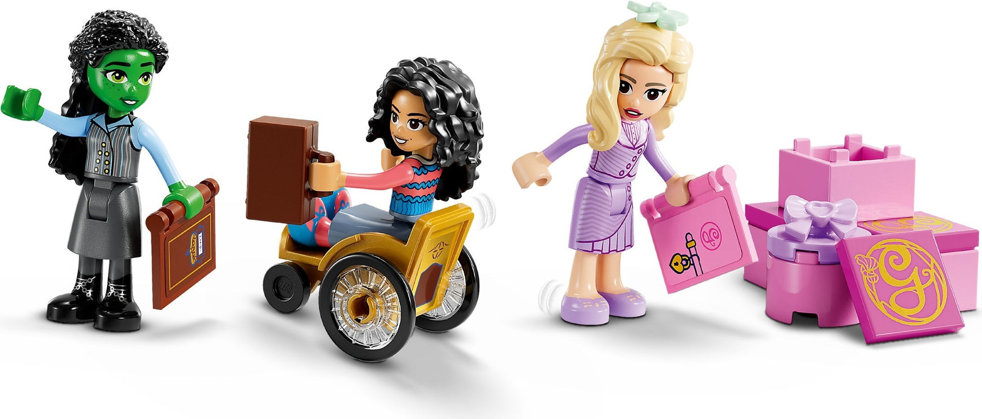 Glinda, Elphaba & Nessarose at Shiz University | Wicked | 75681