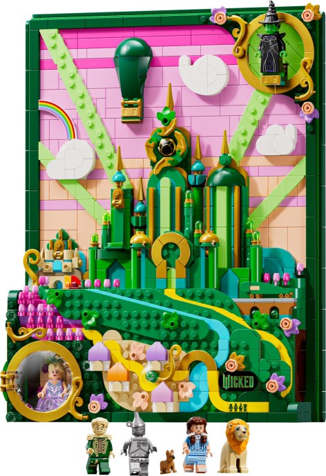 Décoration murale Emerald City | Wicked | 75685