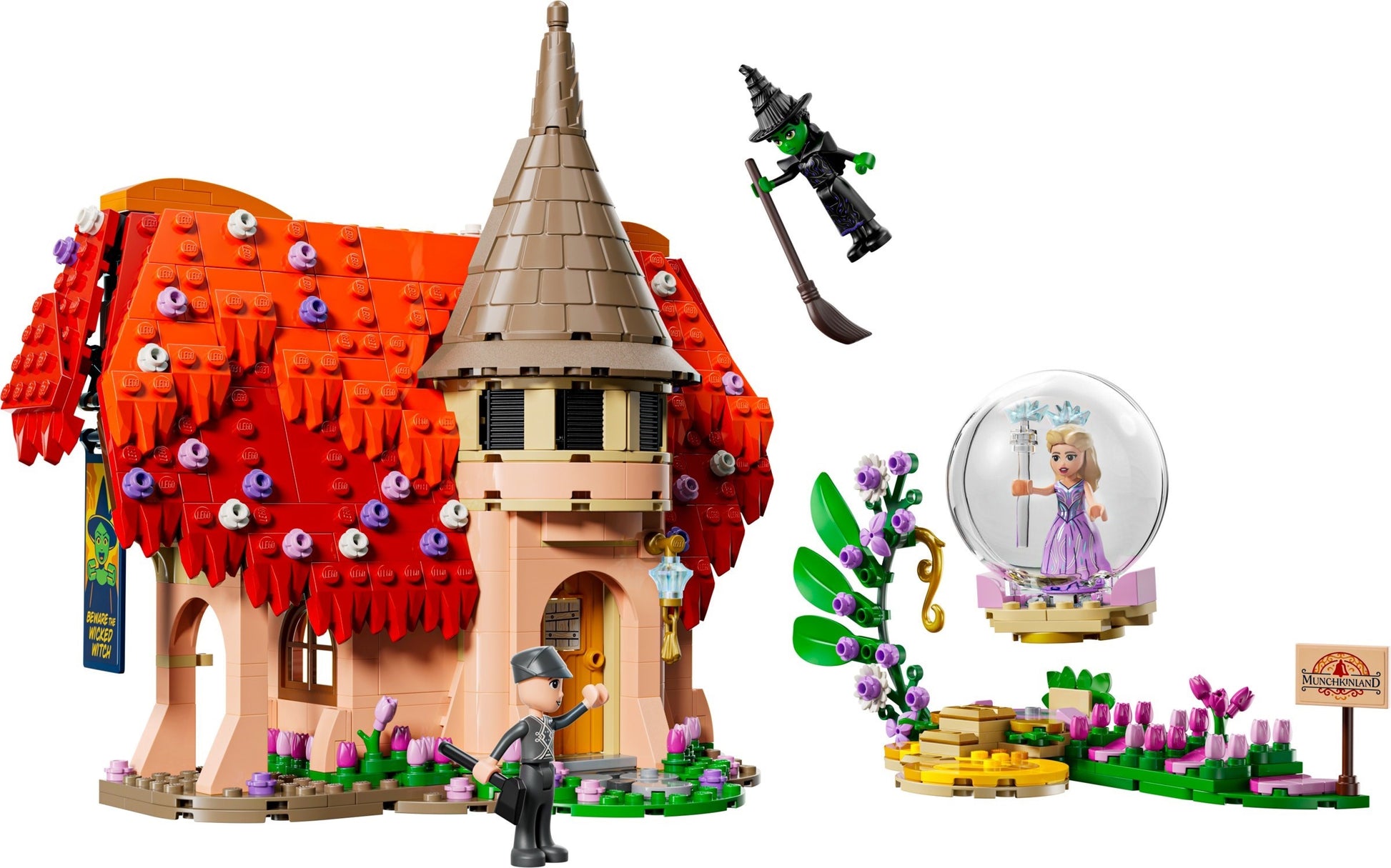 Glinda et Elphaba visitent le pays des Munchkins | Wicked | 75690