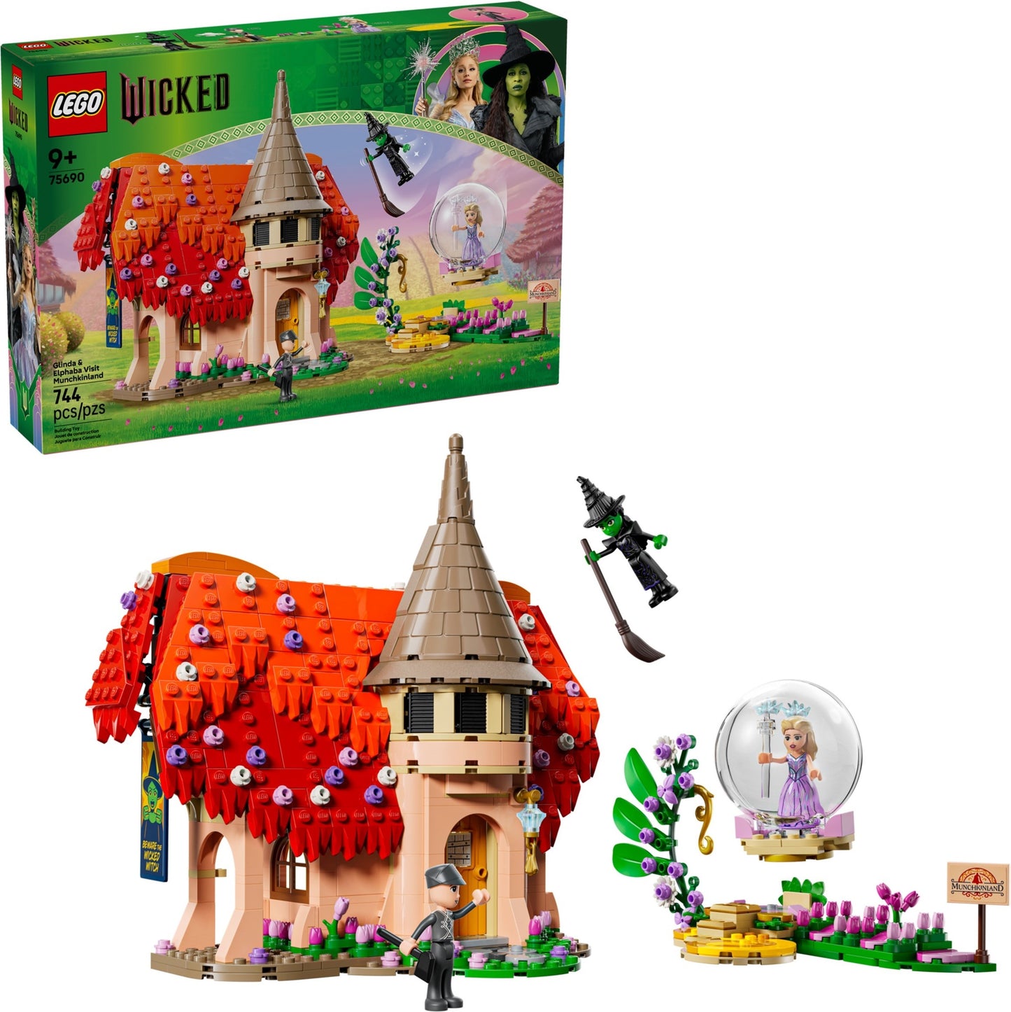 Glinda et Elphaba visitent le pays des Munchkins | Wicked | 75690