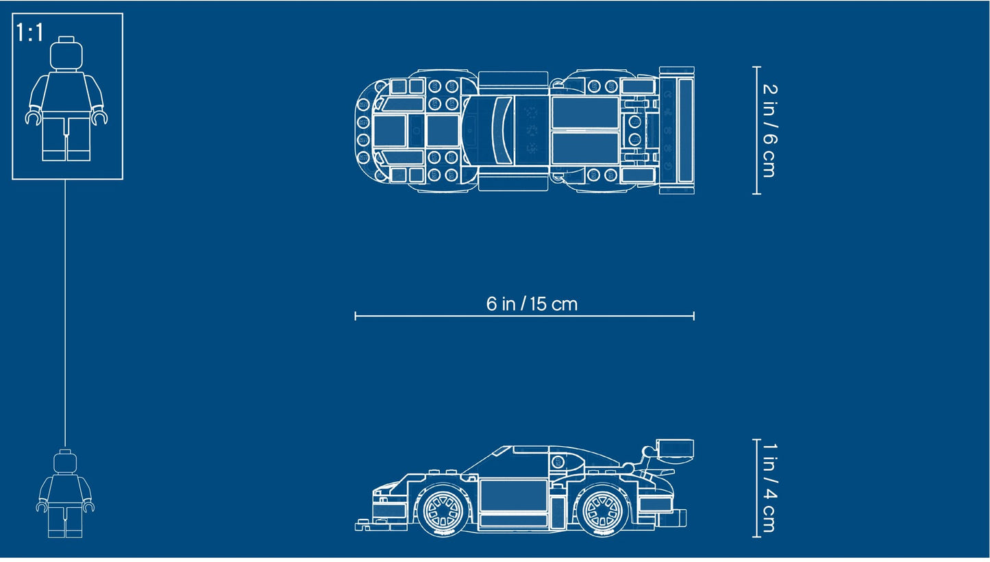 Porsche 911 RSR and 911 Turbo 3.0 | Speed Champions | 75888