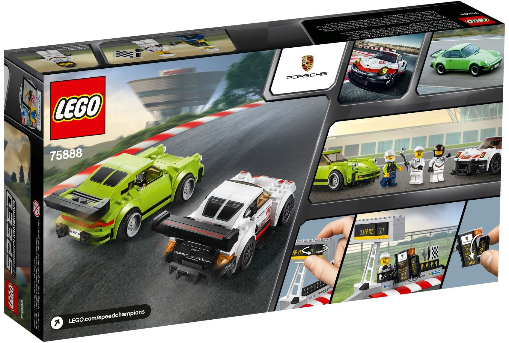 Porsche 911 RSR and 911 Turbo 3.0 | Speed Champions | 75888