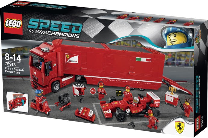F14 T & Scuderia Ferrari Truck | Speed Champions | 75913
