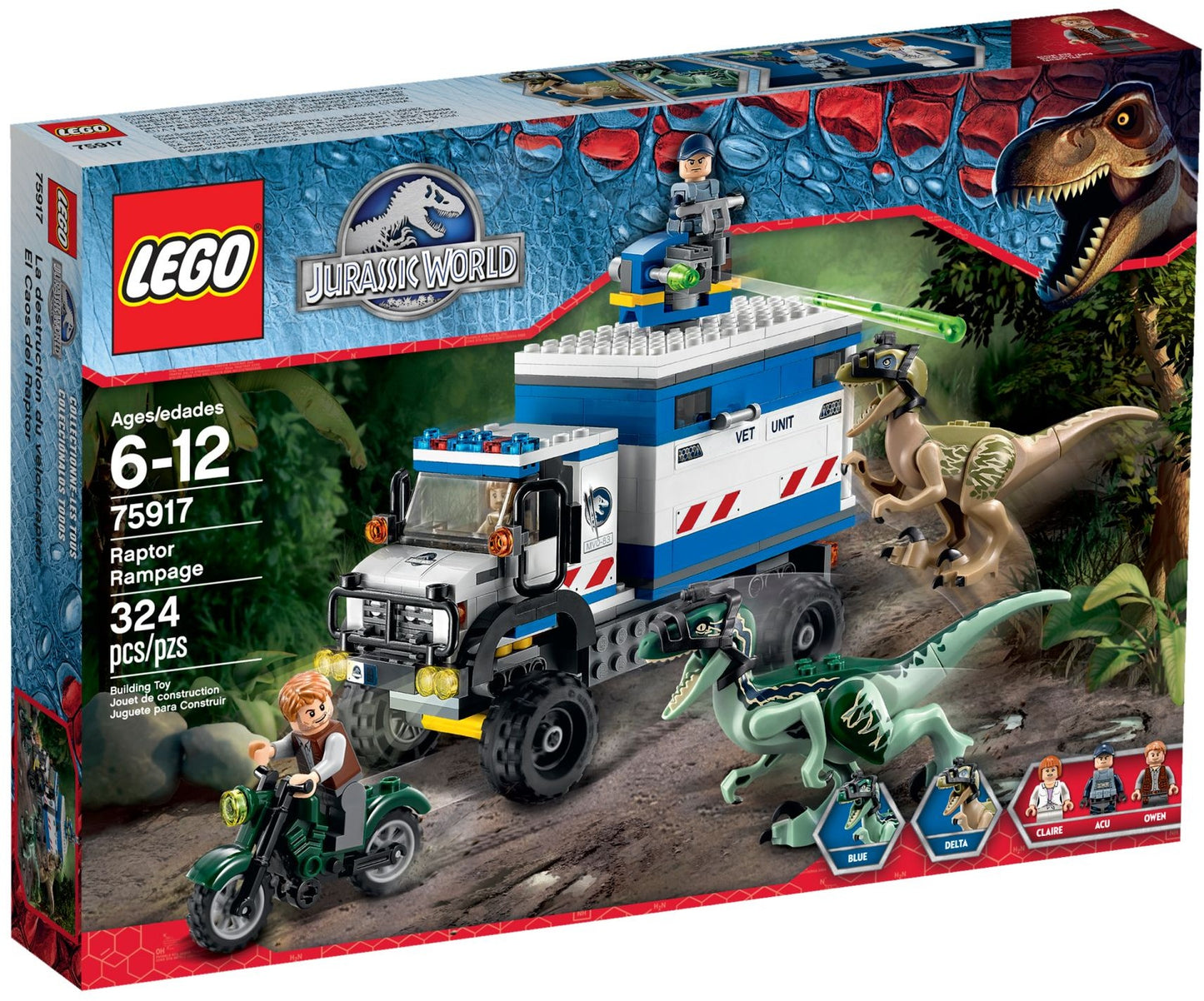 Raptor Rampage | Jurassic World | 75917