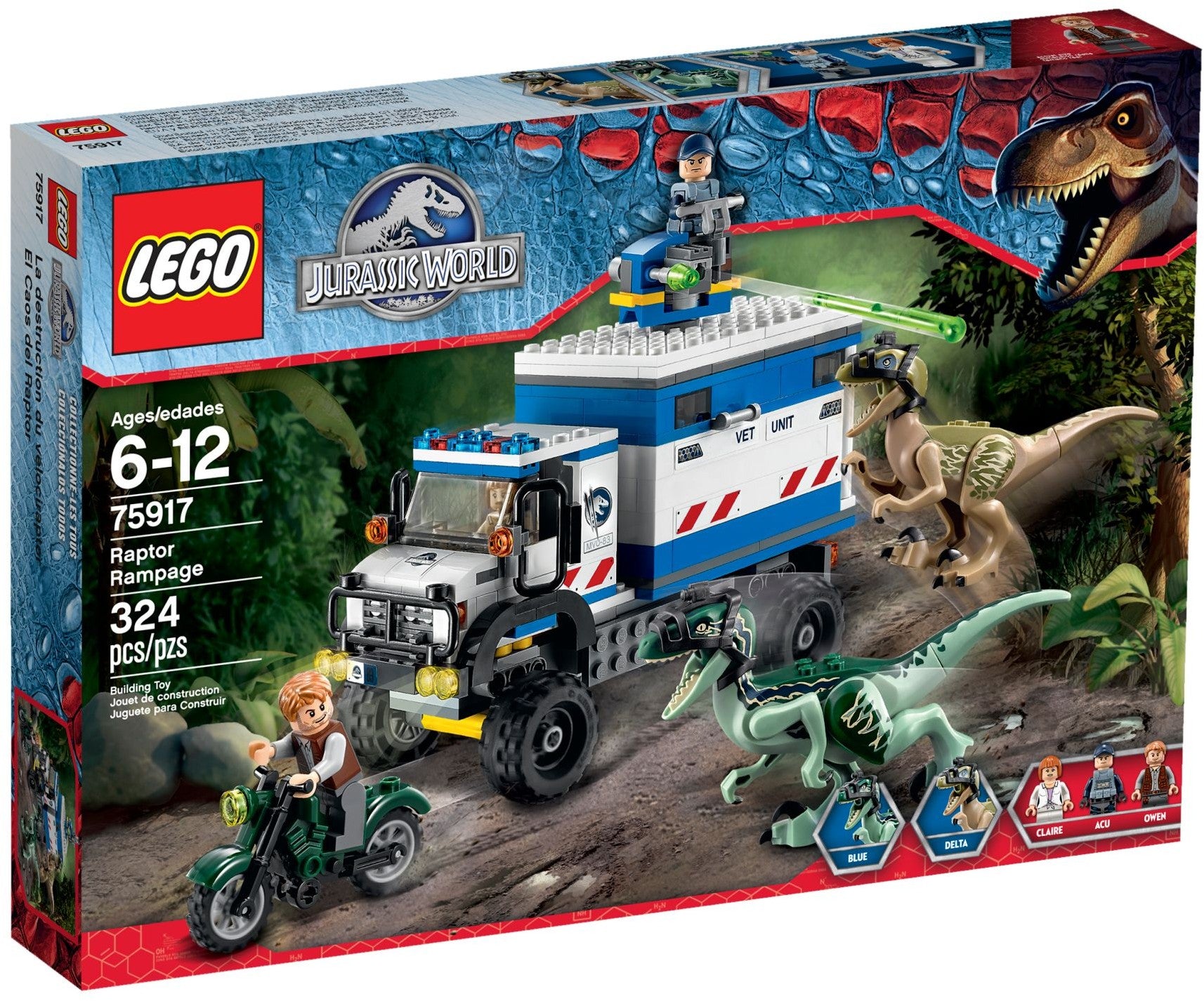 Raptor Rampage | Jurassic World | 75917