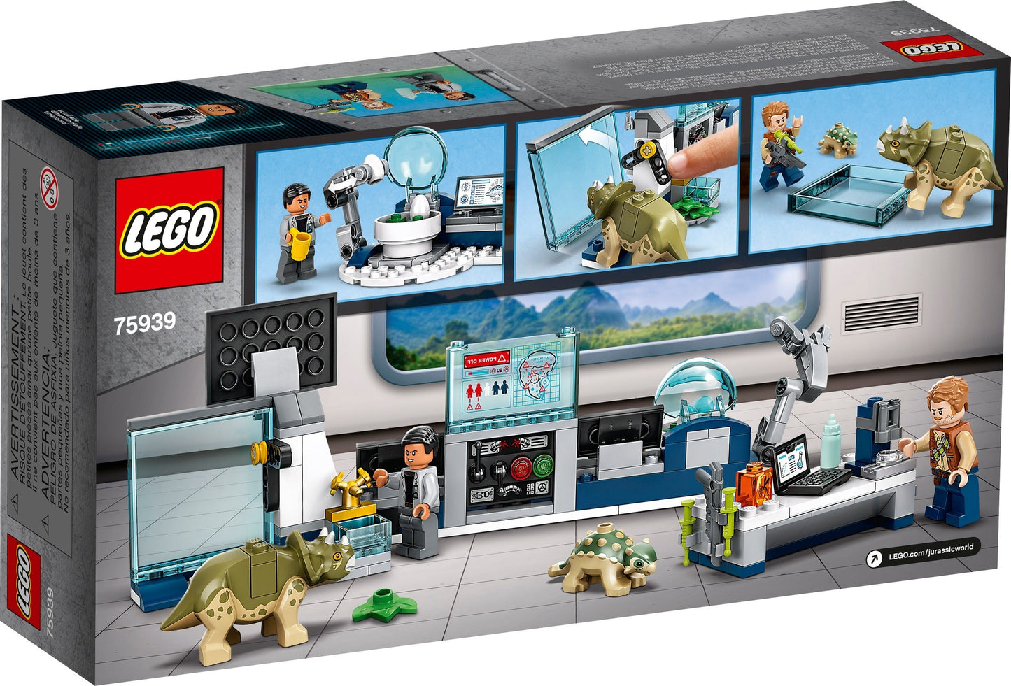 Dr. Wu's Lab: Baby Dinosaurs Breakout | Jurassic World | 75939