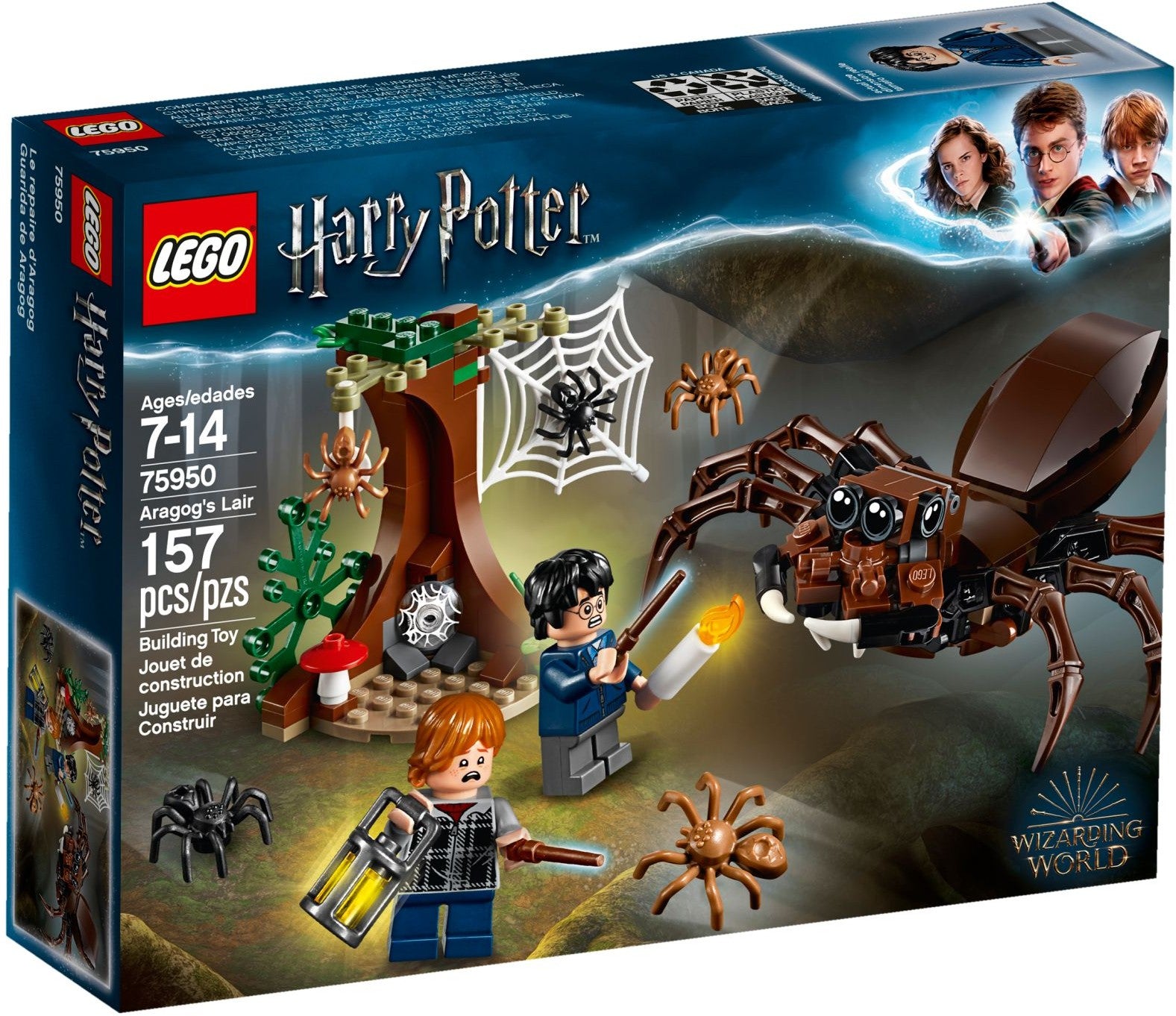 Le repaire d'Aragog | Harry Potter | 75950