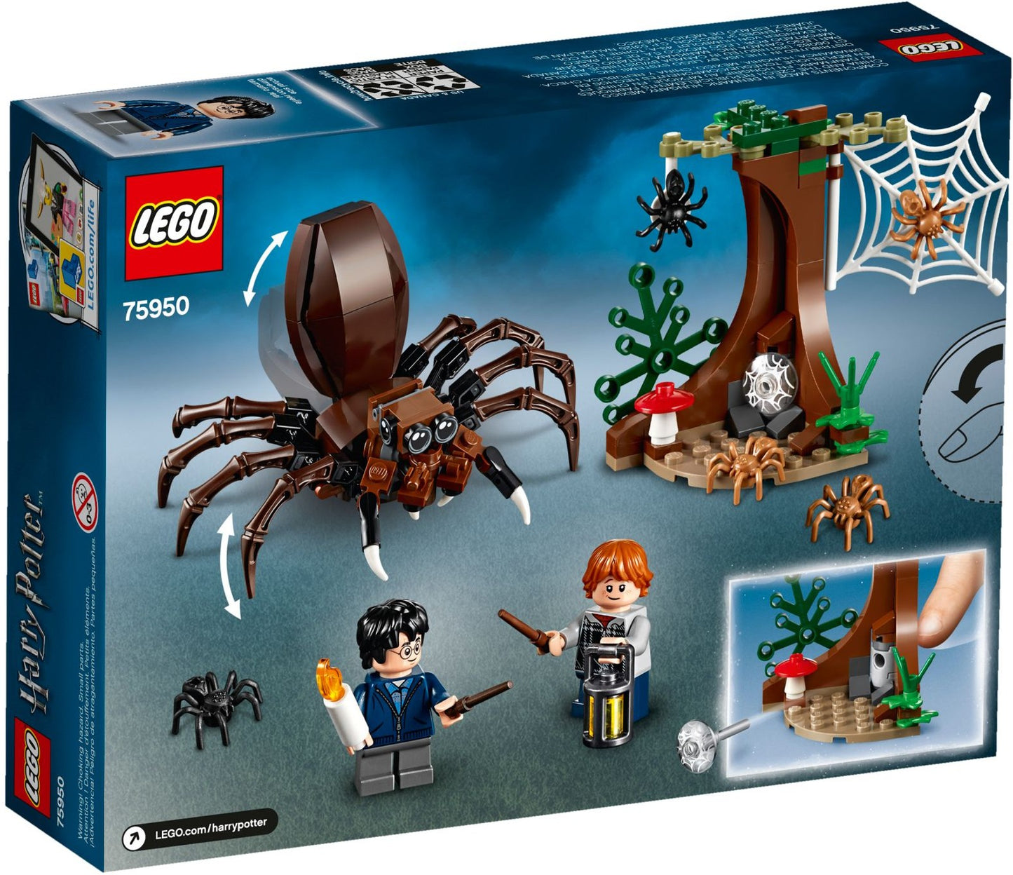 Le repaire d'Aragog | Harry Potter | 75950