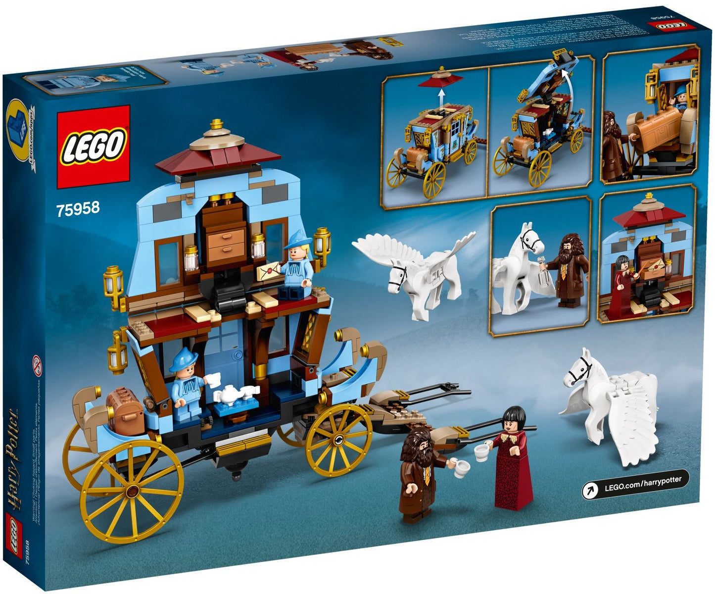 Beauxbatons' Carriage: Arrival at Hogwarts | Harry Potter | 75958