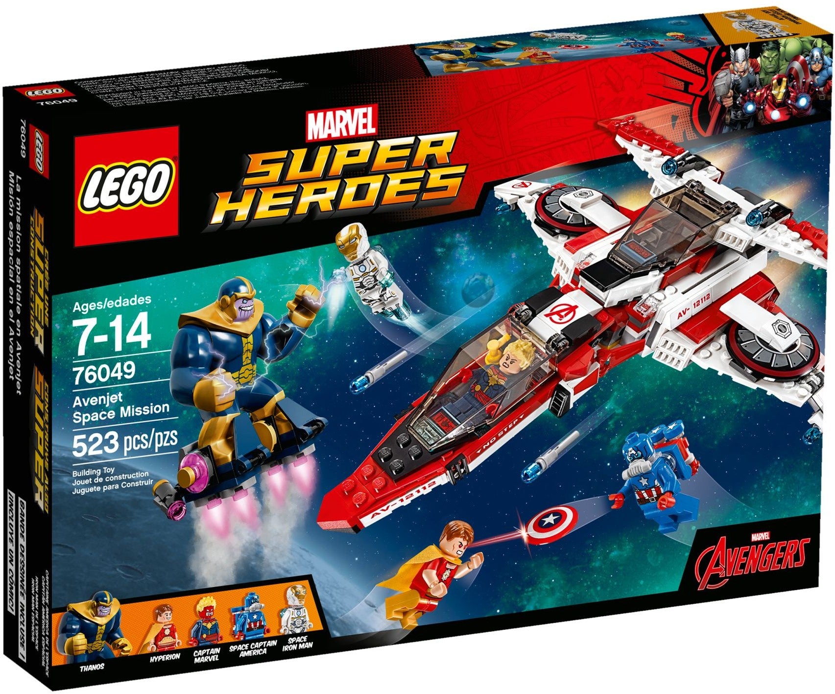 Avenjet Space Mission | Marvel Super Heroes | 76049