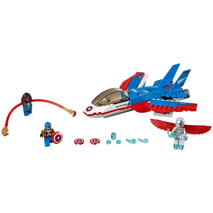 Captain America Jet Pursuit | Marvel Super Heroes | 76076