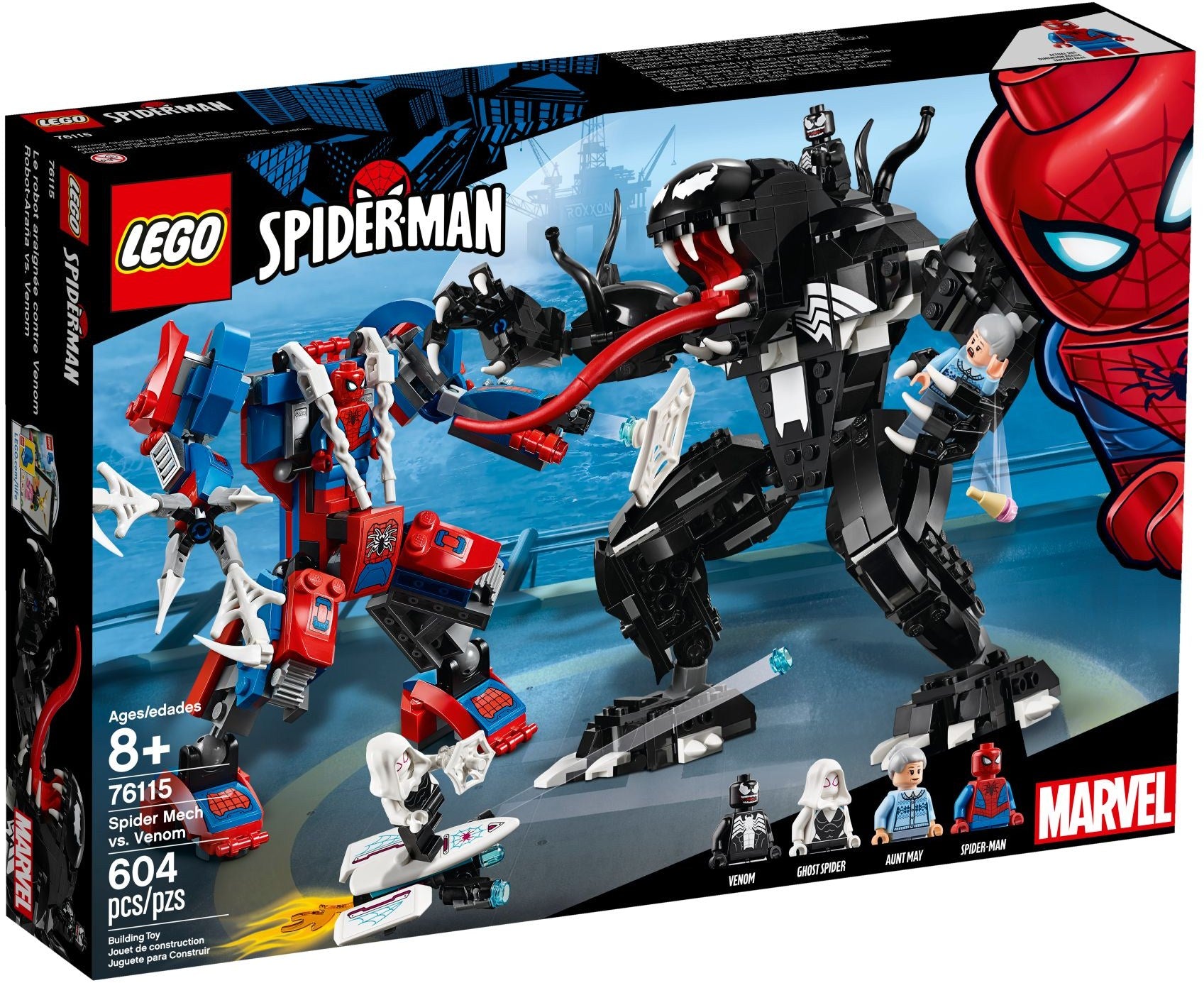 Spider Mech contre Venom | Super Héros Marvel | 76115