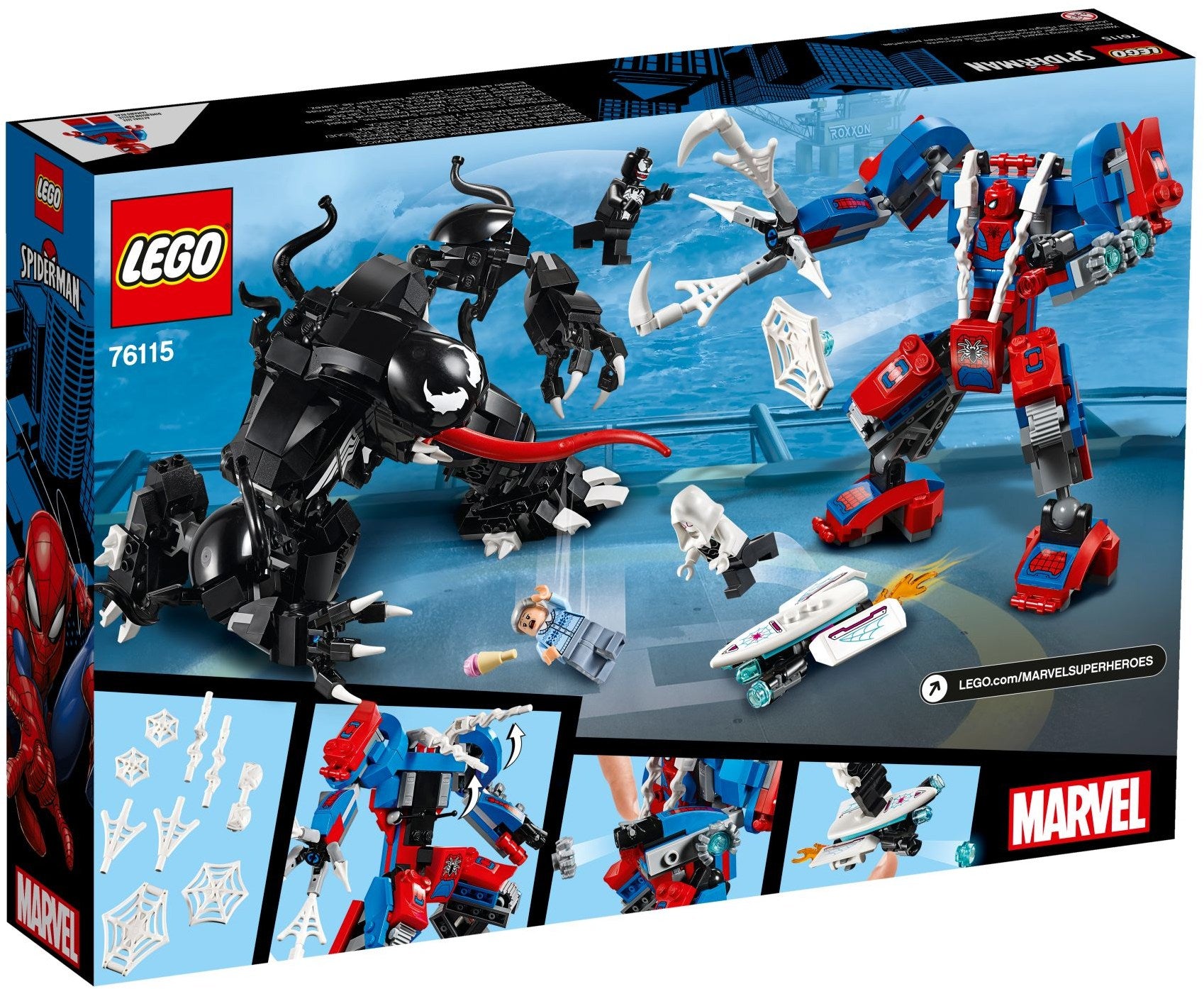 Spider Mech contre Venom | Super Héros Marvel | 76115