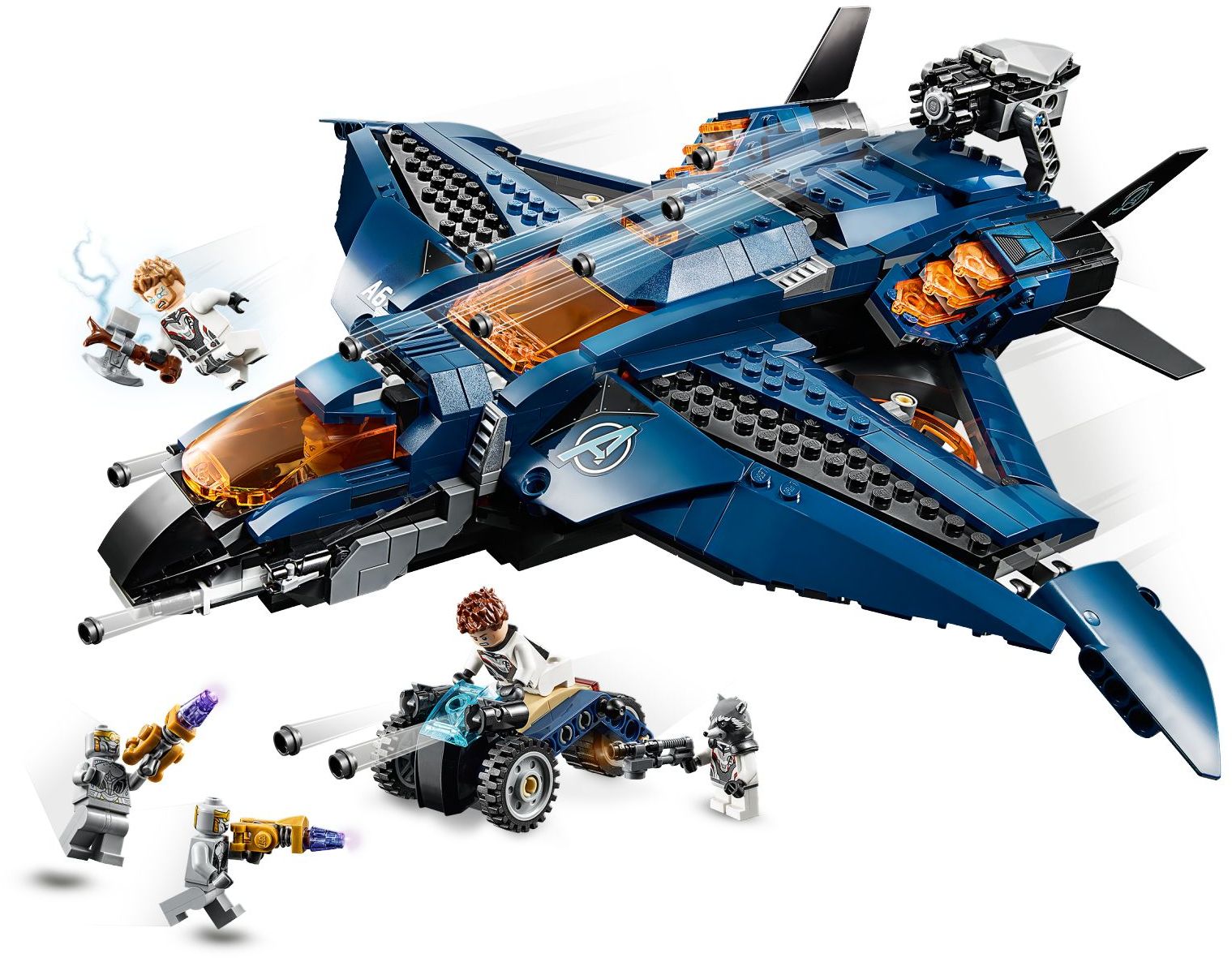 Quinjet Ultime des Avengers | Super Héros Marvel | 76126