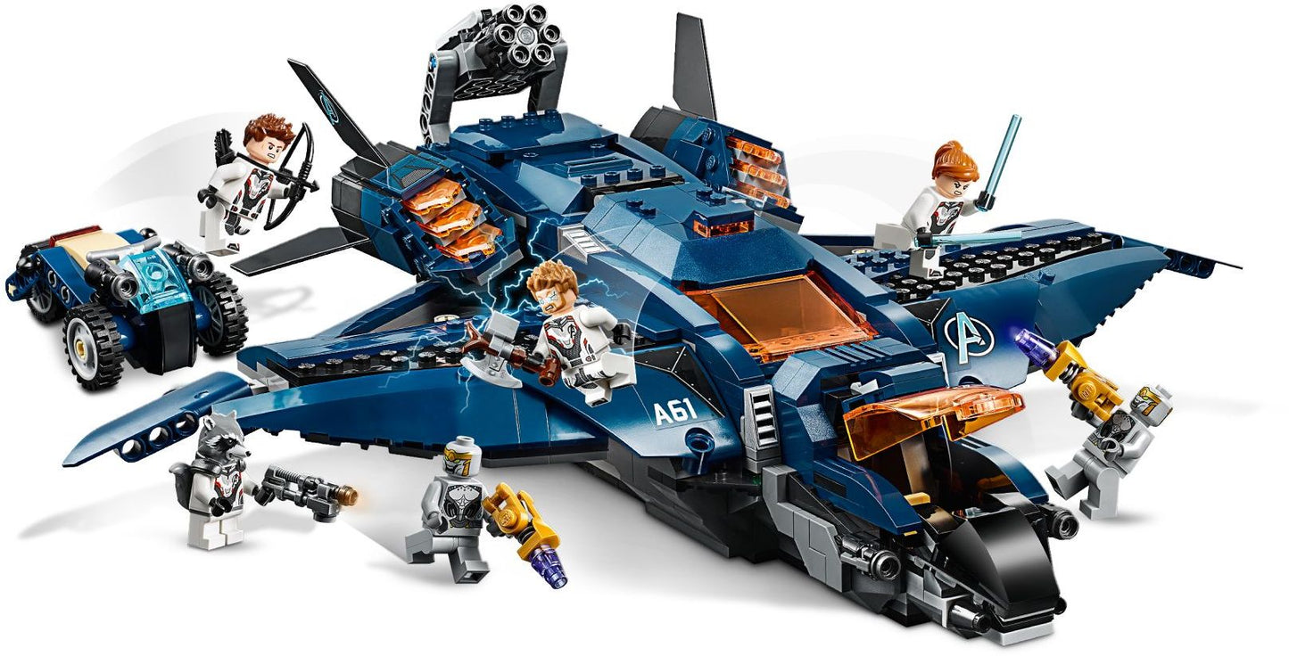 Quinjet Ultime des Avengers | Super Héros Marvel | 76126