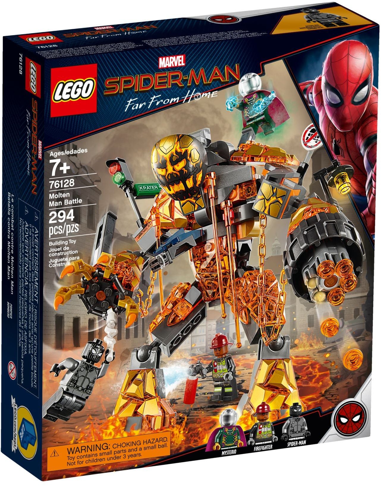 Molten Man Battle | Marvel Super Heroes | 76128