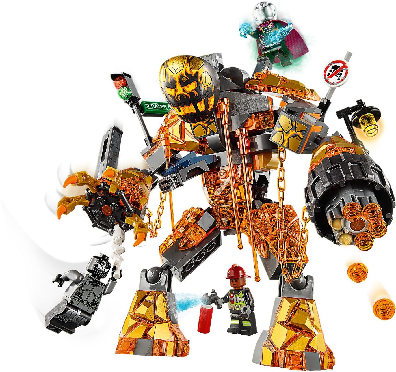Molten Man Battle | Marvel Super Heroes | 76128