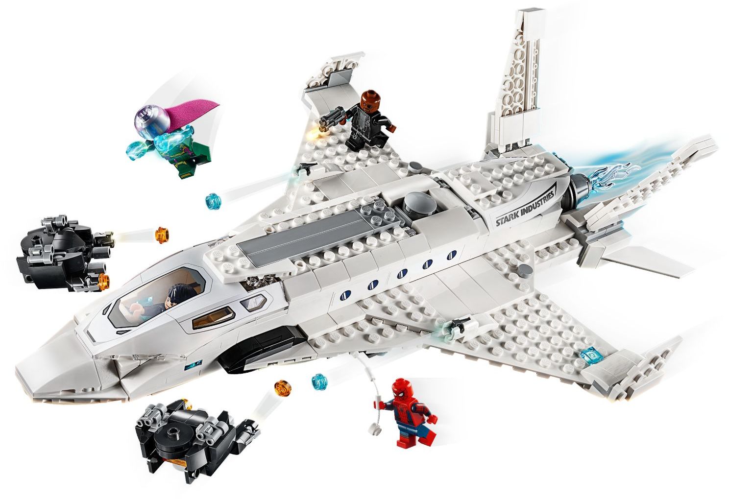 Stark Jet and the Drone Attack | Marvel Super Heroes | 76130