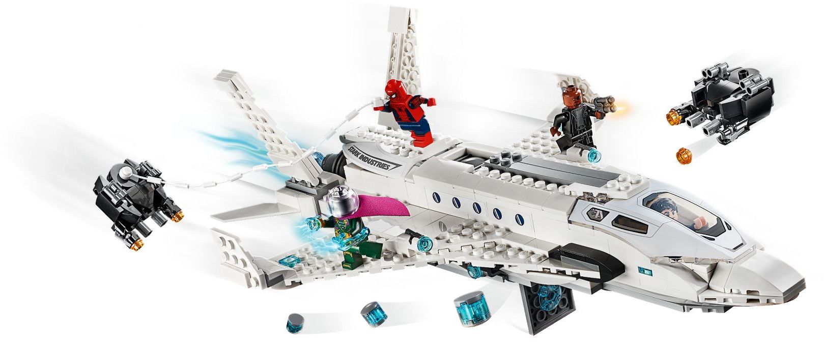 Stark Jet and the Drone Attack | Marvel Super Heroes | 76130