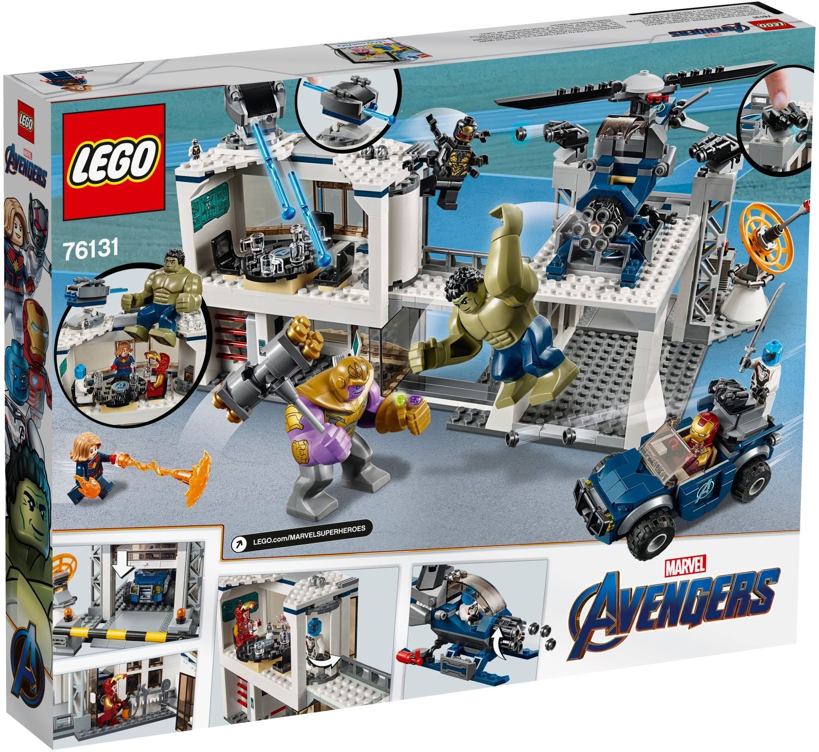 Avengers Compound Battle | Marvel Super Heroes | 76131