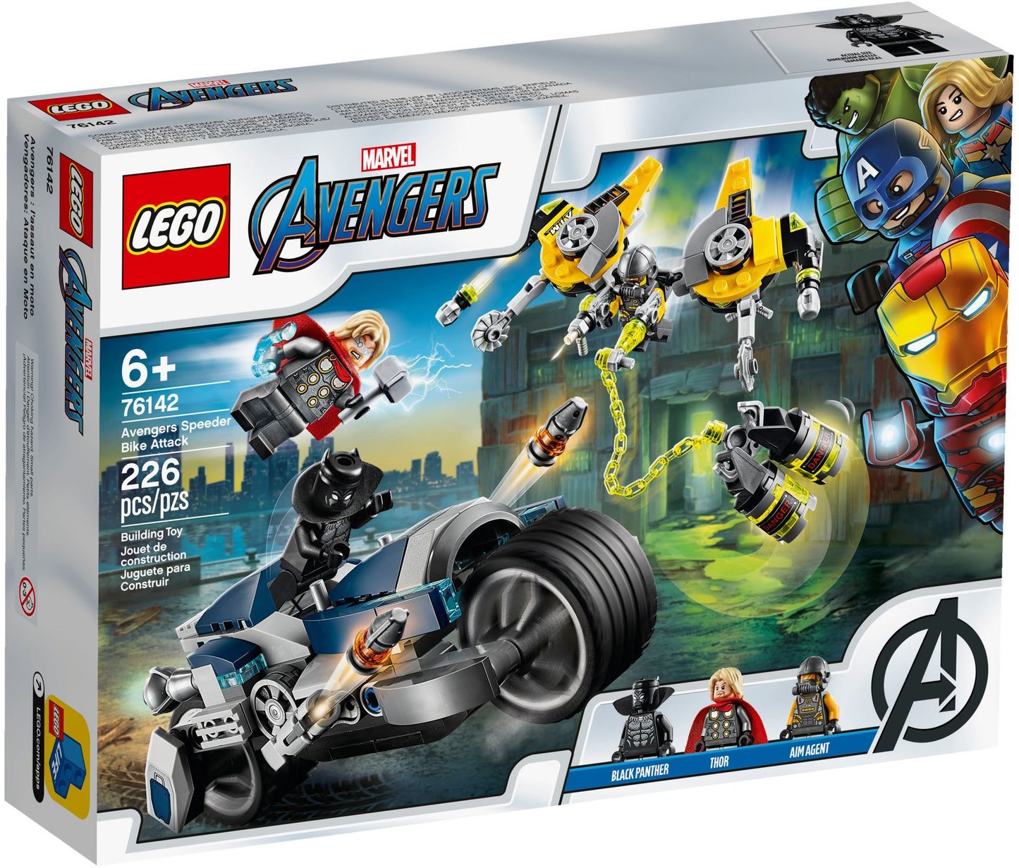 Avengers Speeder Bike Attack | Marvel Super Heroes | 76142