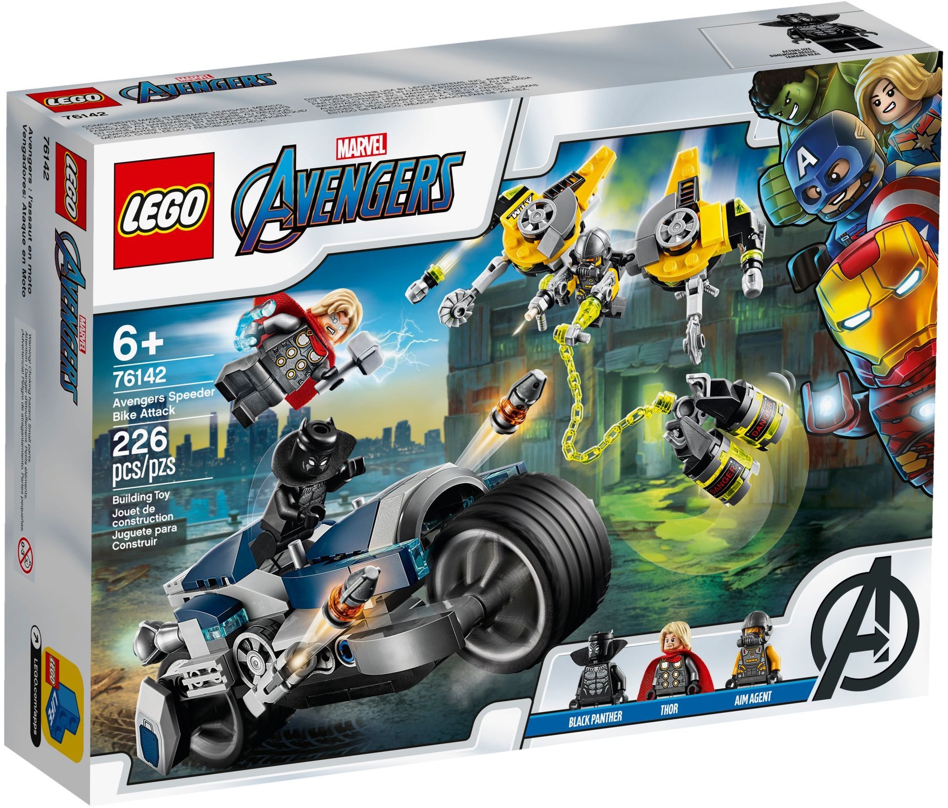 Avengers Speeder Bike Attack | Marvel Super Heroes | 76142