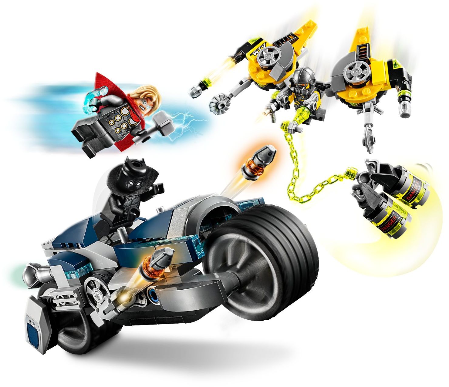 Avengers Speeder Bike Attack | Marvel Super Heroes | 76142