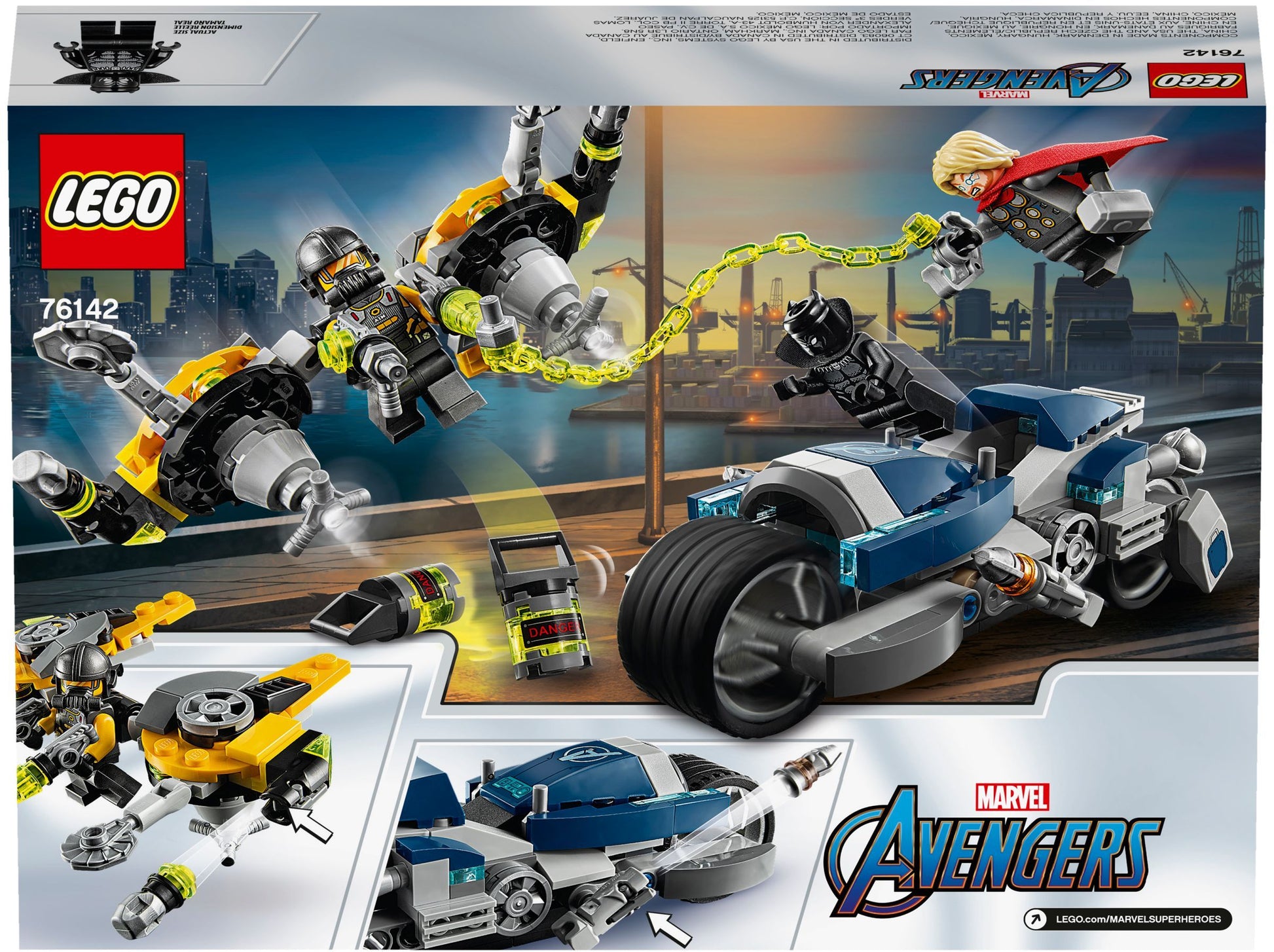 Avengers Speeder Bike Attack | Marvel Super Heroes | 76142