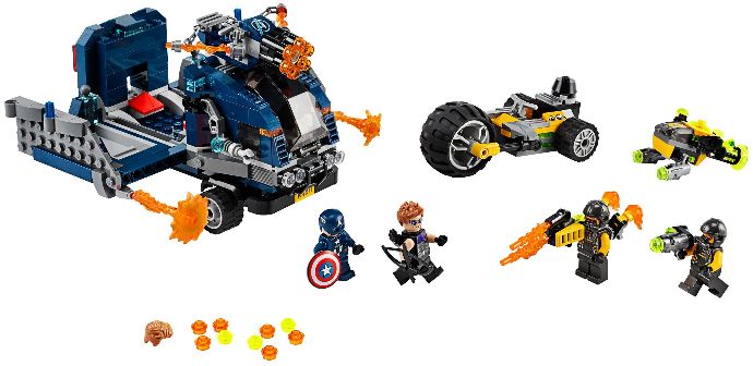 Avengers Truck Take-down | Marvel Super Heroes | 76143