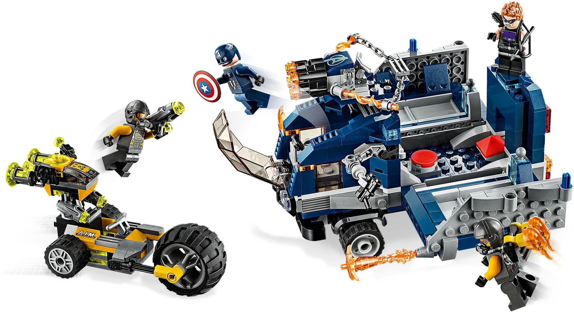 Avengers Truck Take-down | Marvel Super Heroes | 76143