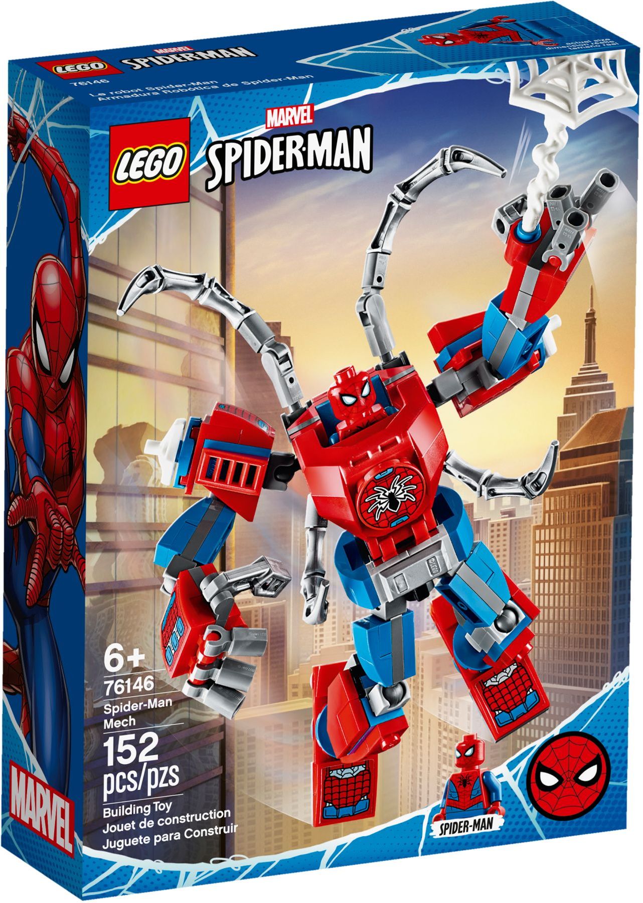 Robot Spider-Man | Super-héros Marvel | 76146