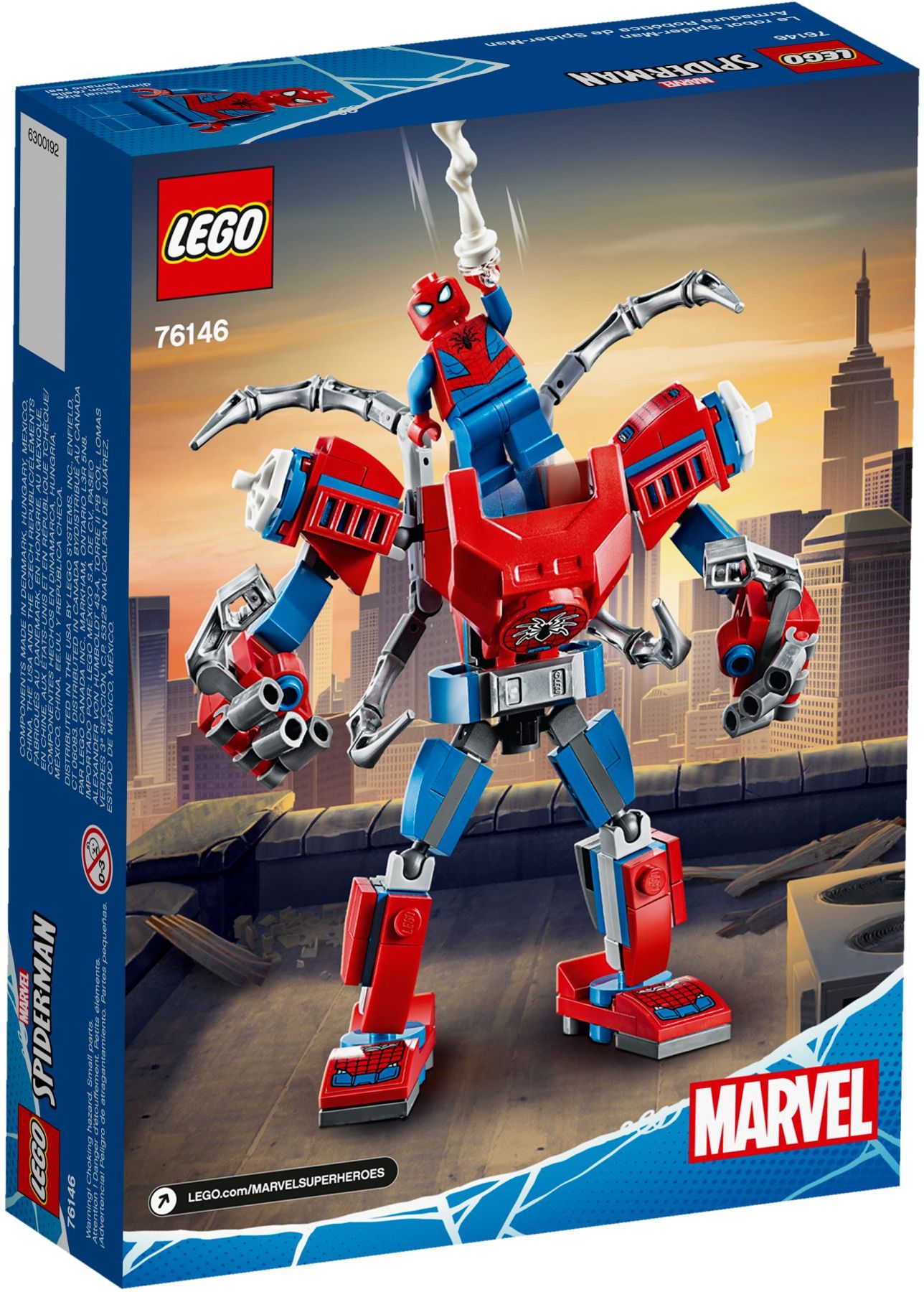 Robot Spider-Man | Super-héros Marvel | 76146