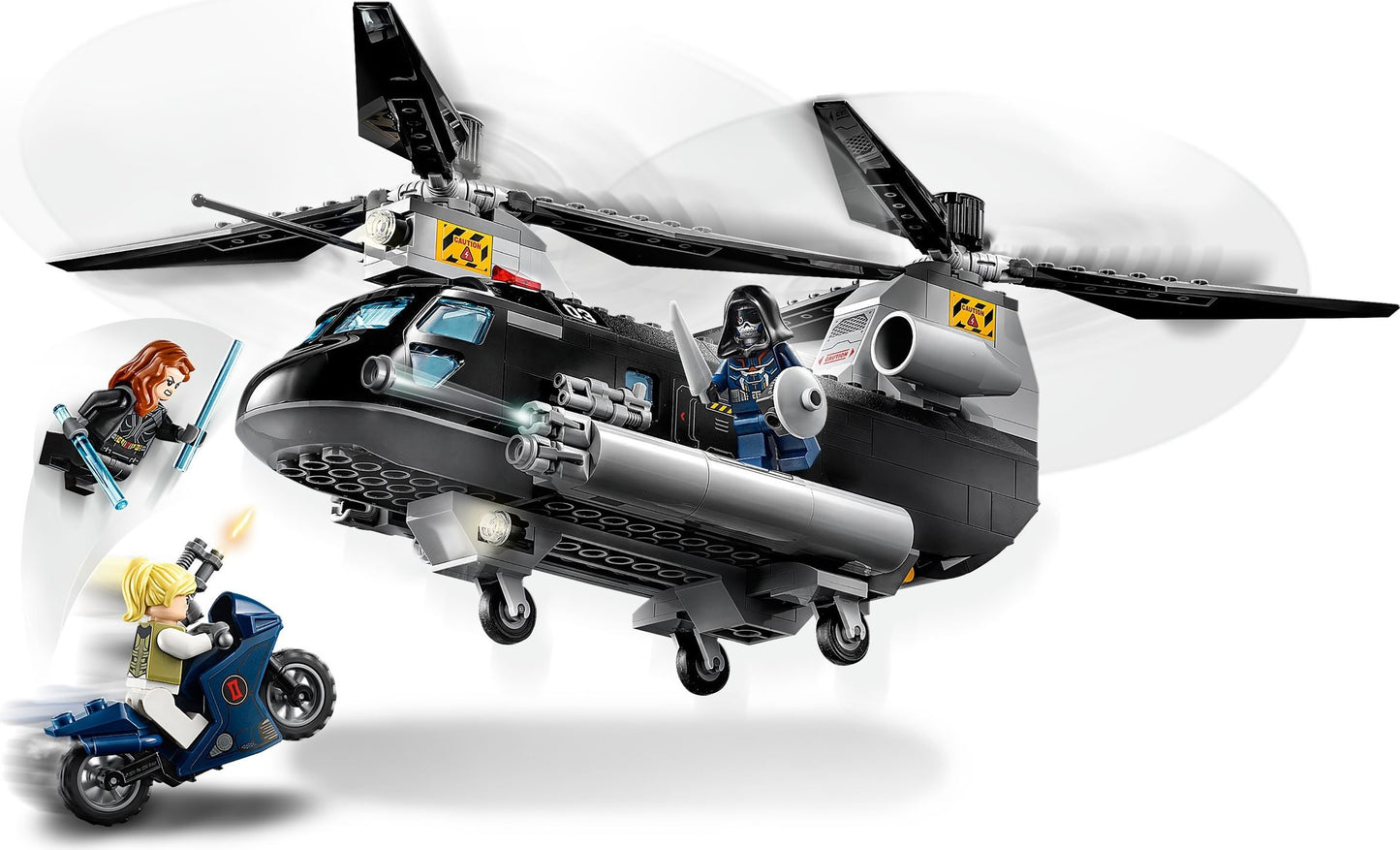 Black Widow's Helicopter Chase | Marvel Super Heroes | 76162