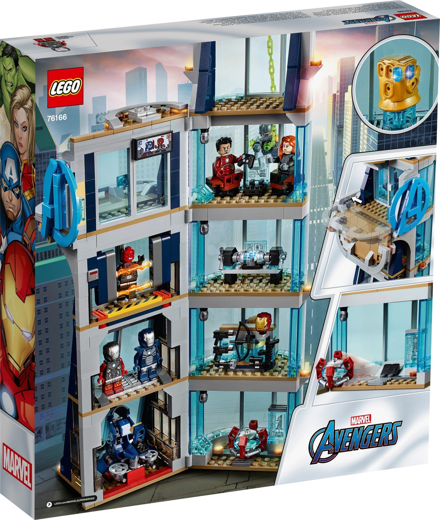 Avengers Tower Battle | Marvel Super Heroes | 76166